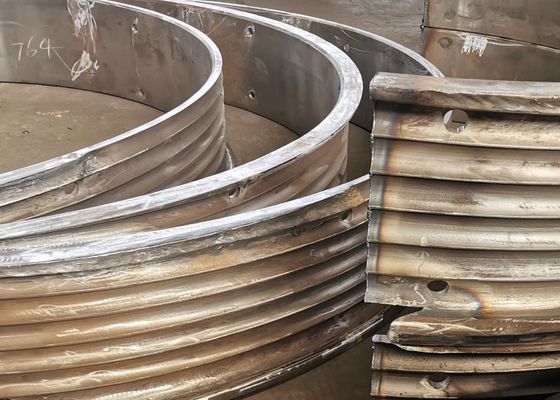 Split Type Lebus Grooved Drum Sleeves Weld To Smooth Winch Drum
