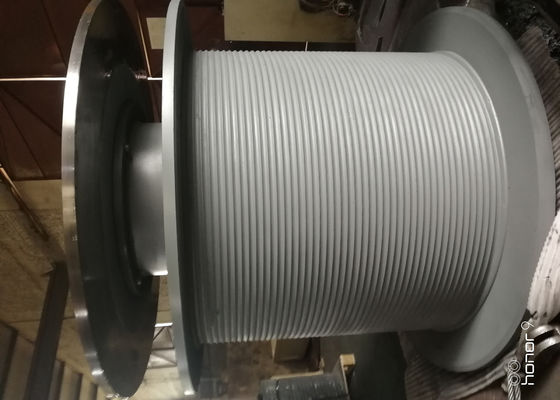 LBS Grooved 350mm Diameter Winding Drum For Hoisting Winch