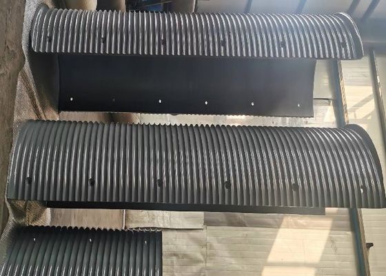 1860mm Crane Grooved Drum Sleeves Used To Winding Wire Rope Without Disorder