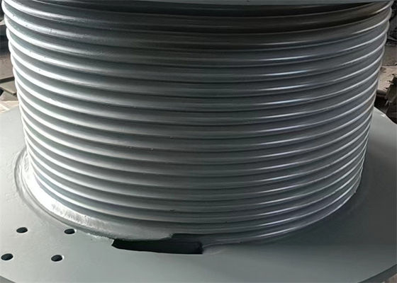 Customized Grooved Winch Drum with 0.2-0.5 Inch Groove Depth