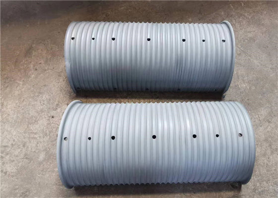 Half Split Lebus Drum Sleeve Hot Spray Zinc Lebus System Weld Or Bolt On Smooth Drums