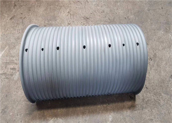 Half Split Lebus Drum Sleeve Hot Spray Zinc Lebus System Weld Or Bolt On Smooth Drums
