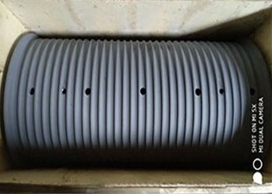 Q235 Steel Single Drum Lebus Sleeve For 220 Volt Electric Winch