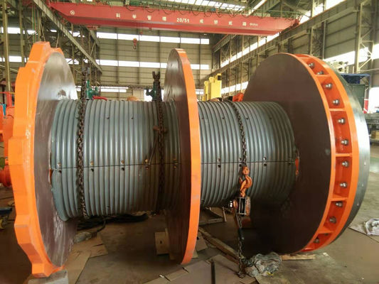Duplex LBS Gearmatic Grooved Winch Drum Winds Smoothly Without Biting Rope