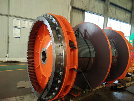 Duplex LBS Gearmatic Grooved Winch Drum Winds Smoothly Without Biting Rope