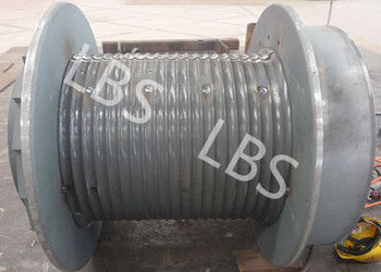 LBS Special Rope Groove Drum With Flange , Acid And Alkali Resistance
