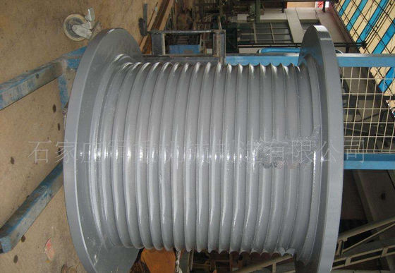 LBS Special Rope Groove Drum With Flange , Acid And Alkali Resistance