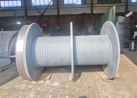 10-10000 M Steel Wire Rope Lebus Gearmatic Winch for Construction Industry