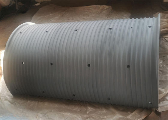 Half Split Lebus Drum Sleeve Hot Spray Zinc Lebus System Weld Or Bolt On Smooth Drums