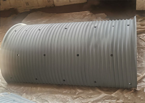 Half Split Lebus Drum Sleeve Hot Spray Zinc Lebus System Weld Or Bolt On Smooth Drums