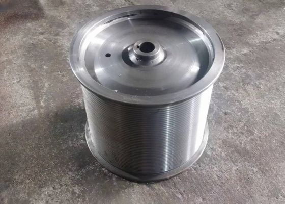 8mm Rope Grooved Winch Drum For Lifting Or Flat Dragging In Construction