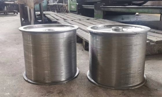 8mm Rope Grooved Winch Drum For Lifting Or Flat Dragging In Construction