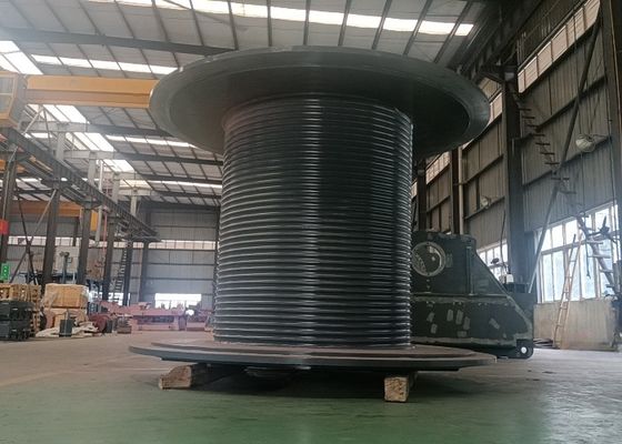 Lebus or Spiral Groove Type Grooved Winch Drum with 5-80 Grooves and 3-200 Mm Rope Diameter