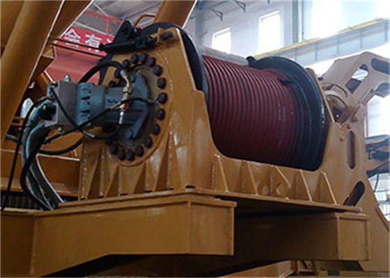 Grooved Number 2-80 Lebus Drum High Performance For Heavy Duty Crawler Crane