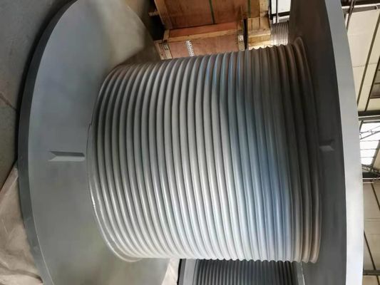 4mm Wire Rope Drum Fast Speed Lbs Grooved For Electric Winch