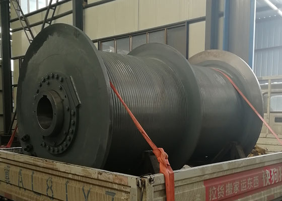 35mm Wire Rope 5 Layer Windlass Drum For Tower Crane Winch