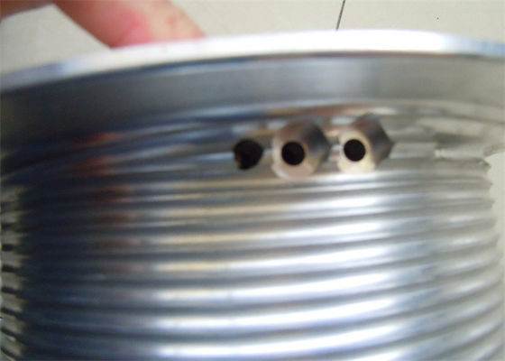 Hot Galvanizing Carbon Steel Rope Drum Lbs Grooved 8mm Spool For Mining Winch