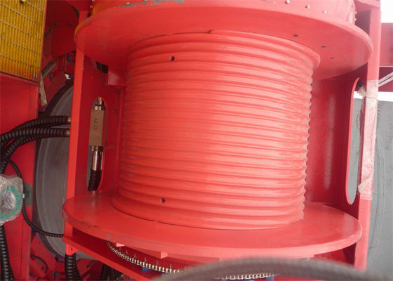Multilayer Grooved Drum Electric Cable Pulling Winch Hydraulic System