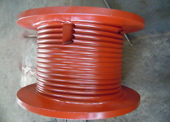 Rope Capacity of 1-30 Tons Grooved Winch Drum with Lebus or Spiral Rope Groove