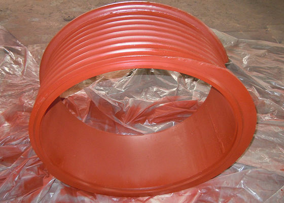 Rope Capacity of 1-30 Tons Grooved Winch Drum with Lebus or Spiral Rope Groove