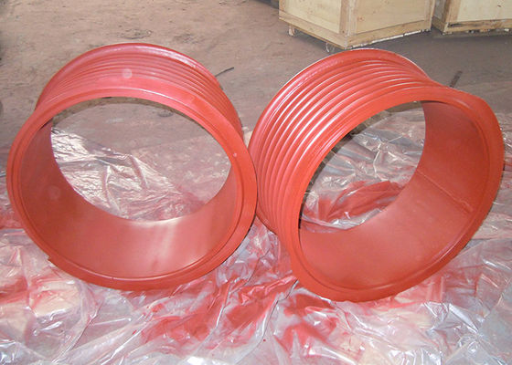 Rope Capacity of 1-30 Tons Grooved Winch Drum with Lebus or Spiral Rope Groove