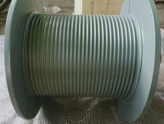 Customized LBS Grooved Winch Drum Machined Steel Drum 3-80mm For Offshore
